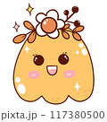 Cute pumpkin halloween 117380500