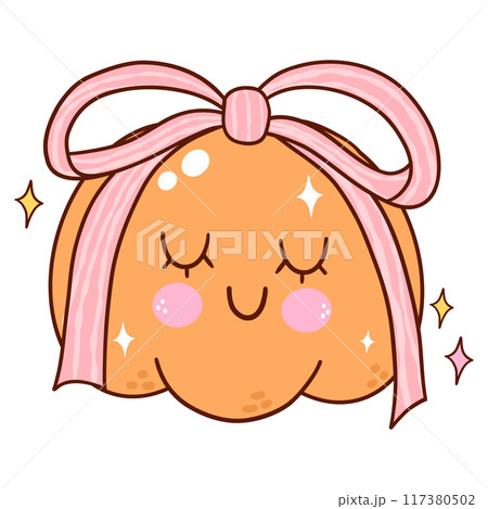 Cute pumpkin halloween 117380502