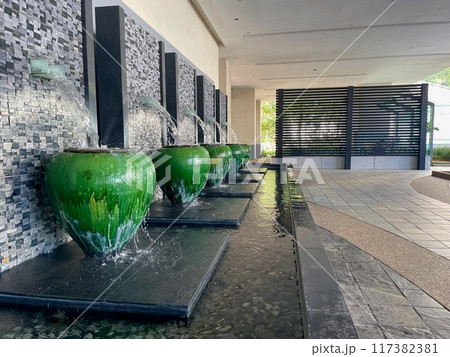 南国のコンドミニアムの風景 南国のコンドミニアムの風景 117382381