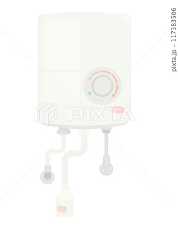台所用の小型湯沸器のイラスト 台所用の小型湯沸器のイラスト 117383506