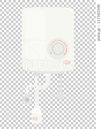 台所用の小型湯沸器のイラスト 台所用の小型湯沸器のイラスト 117383506