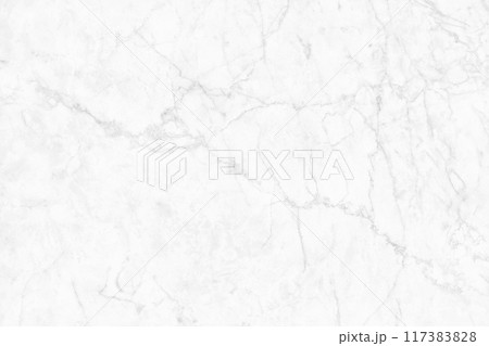 White background marble wall texture for design art work, seamless pattern of tile stone with bright and luxury. 117383828