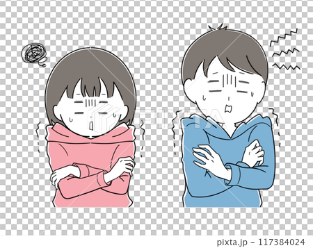 Chills men and women set 117384024