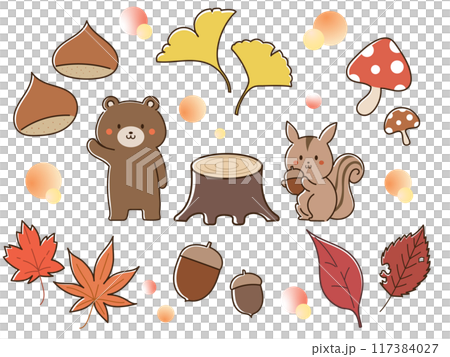 Autumn miscellaneous set 117384027