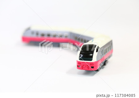 電車のおもちゃ・鉄道模型 プラレール ホワイトバック 電車のおもちゃ・鉄道模型 プラレール ホワイトバック 117384085