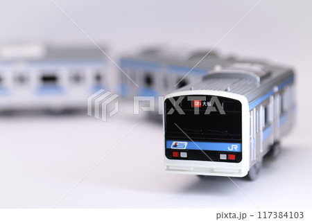 電車のおもちゃ・鉄道模型 プラレール ホワイトバック 電車のおもちゃ・鉄道模型 プラレール ホワイトバック 117384103