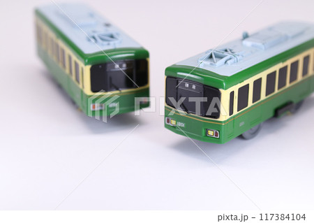 電車のおもちゃ・鉄道模型 プラレール ホワイトバック 117384104