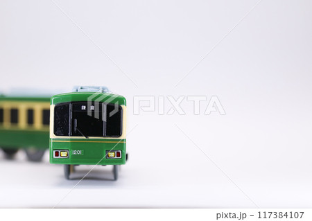 電車のおもちゃ・鉄道模型 プラレール ホワイトバック 117384107
