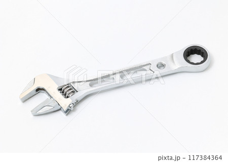 レンチ, スパナ, 工具, 道具, 用具, DIY, ネジ, ナット, ボルト, 産業, 修理 117384364