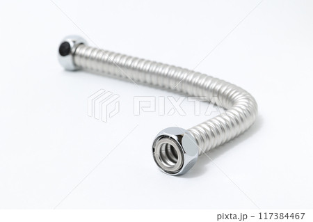 配管、給水、給水管、トイレ、水回り、ステンレス、交換、配管交換、DIY、ナット、部品、取り換え 117384467