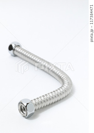 配管、給水、給水管、トイレ、水回り、ステンレス、交換、配管交換、DIY、ナット、部品、取り換え 117384471
