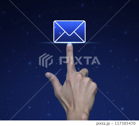 Business contact us online concept 117385470