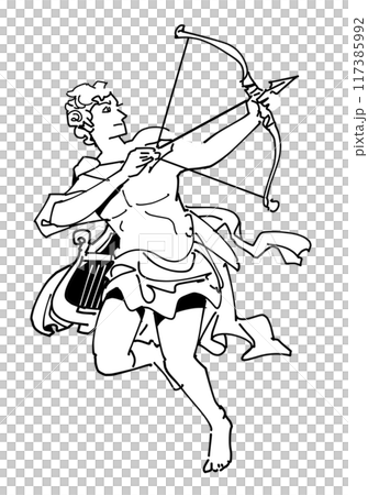 ギリシャ神話の神-アポローン 117385992