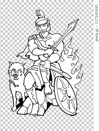 ギリシャ神話の神-アレス 117385993