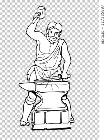 ギリシャ神話の神-ヘパイストス 117385997