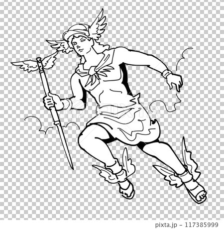 希臘神話之神-赫耳墨斯 希臘神話之神-赫耳墨斯 117385999