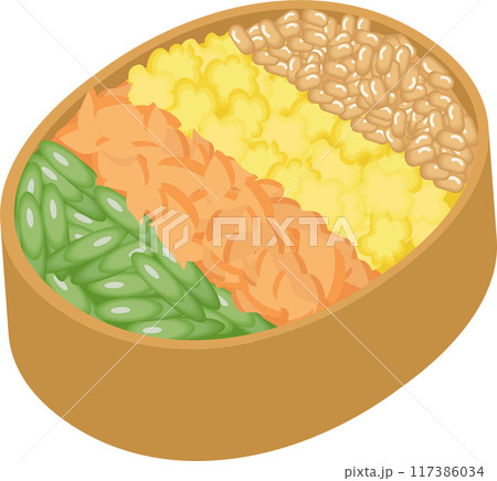 四色弁当 117386034