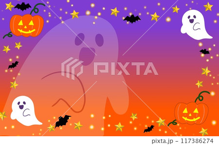 ハロウィンの可愛いお化けの壁紙 117386274