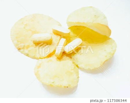 ポテチとサプリ 117386344