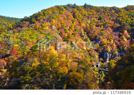 秋　鳴子峡　 117386919