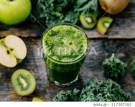 グリーンスムージー 117387161