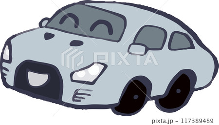 嬉しそうな普通自動車 嬉しそうな普通自動車 117389489