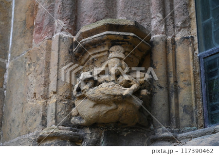 【スコットランド・エディンバラ】 ロスリン礼拝堂 装飾 【スコットランド・エディンバラ】 ロスリン礼拝堂 装飾 117390462