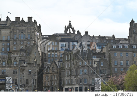 【イギリス・スコットランド】 エディンバラの街並み 【イギリス・スコットランド】 エディンバラの街並み 117390715