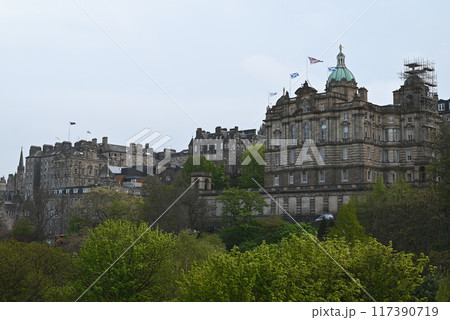 【イギリス・スコットランド】 エディンバラの街並み 【イギリス・スコットランド】 エディンバラの街並み 117390719
