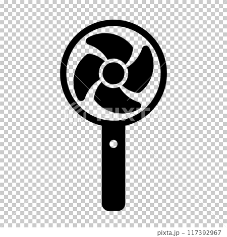 ハンディファン シルエット 117392967