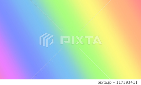虹色の背景素材 117393411