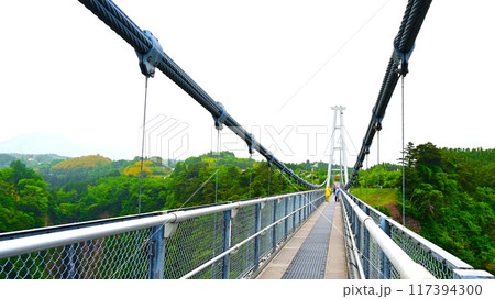 大分県　九重夢大吊り橋 117394300