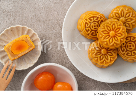 中秋 仲秋 中秋節 117394570