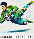 サッカー　日本人ゴールキーパー 117394819