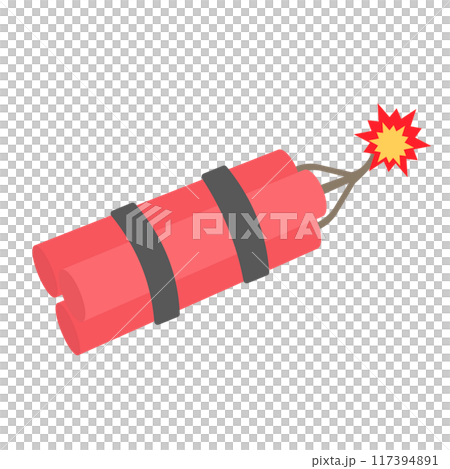 ダイナマイトのイラスト 117394891