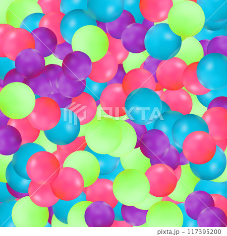 Abstract vector background of pink balloons. Bright design element. Eps 10 Abstract vector background of pink balloons. Bright design element. Eps 10 117395200