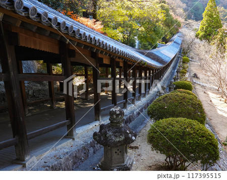岡山県 吉備津神社の廻廊 岡山県 吉備津神社の廻廊 117395515