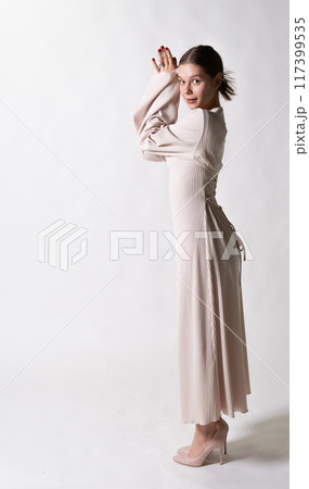 beauty young fashion dress attractive model studio lady woman beautiful style white elegant beauty young fashion dress attractive model studio lady woman beautiful style white elegant 117399535