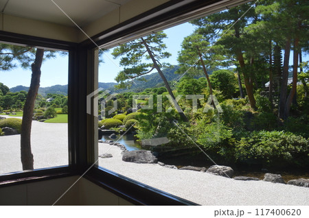 枯山水庭園 枯山水庭園 117400620