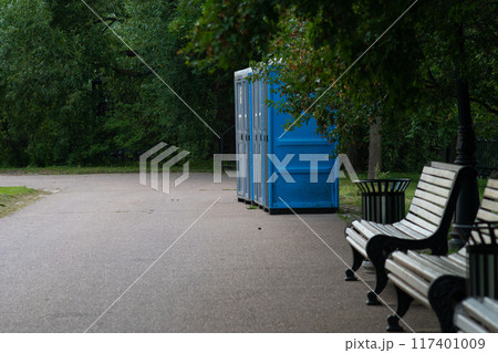 sanitation toilet clean mobile bathroom lavatory restroom door portable latrine blue sanitary 117401009