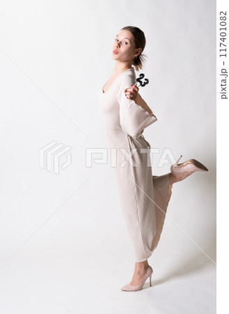 cake fashion figures style elegant dress 23 woman lady white model beauty beautiful 117401082