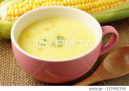 美味しいコーンスープ 117402336