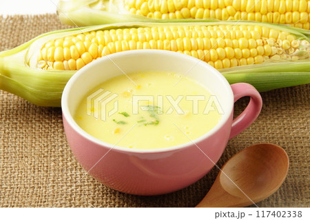 美味しいコーンスープ 117402338