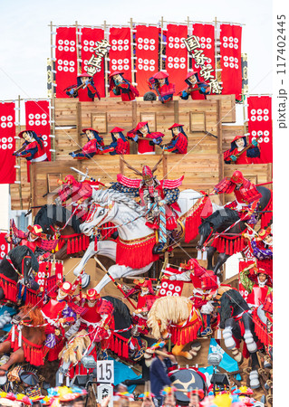 「青森県」豪華絢爛な山車の競演 八戸三社大祭・夏 「青森県」豪華絢爛な山車の競演 八戸三社大祭・夏 117402445