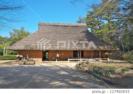 【中世夢が原 (武士の屋敷)】 岡山県井原市美星町三山 117402635