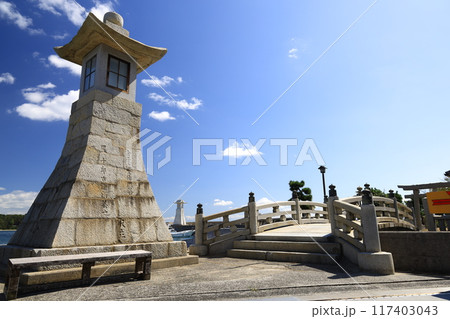 住吉神社の石の高燈籠 117403043