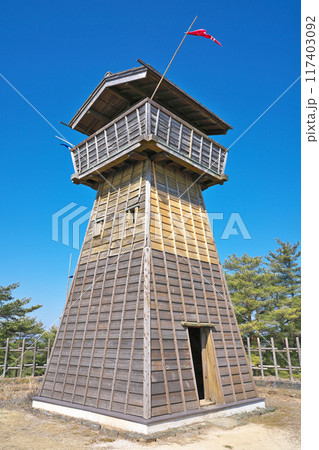 【中世夢が原 (山城)】 岡山県井原市美星町三山 117403092