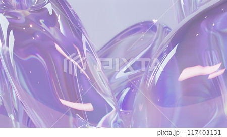 モダンな透明感 - Y2Kからインスピレーションを受けたパステル紫の背景 117403131