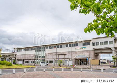 名鉄線桜井駅 名鉄線桜井駅 117403442