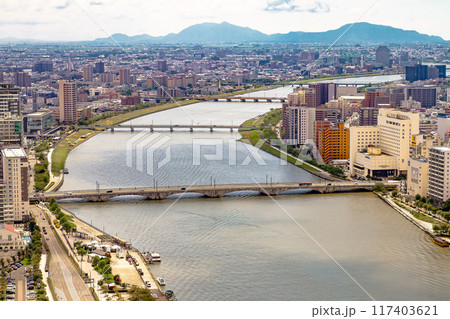 朱鷺メッセからの眺め (8月) 朱鷺メッセからの眺め (8月) 117403621